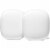 Google Nest GA03689 Wifi Pro 6e AX5400 Mesh Router - 2 Pack - Snow Perspective: front