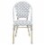 Furniture of America Misea Transitional Aluminum Patio Chair in Gray (Set of 2) Perspective: front