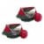 KidCo PeaPod Portable Toddler Travel Bed & Storage Bag, Cranberry (2 Pack) Perspective: front