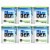 BlueDEF Diesel Exhaust Fluid Synthetic & Deionized Water 2.5 Gallon Jug (6 Pack) Perspective: front