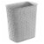 Sterilite Weave 5.8 Gallon Plastic Home/Office Wastebasket Trash Can (6 Pack) Perspective: front