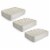 Insta-Bed Raised 19 Inch Queen Airbed Air Mattress w/ Built In Pump (3 Pack) Perspective: front
