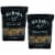 Jack Daniel's Whiskey Barrel Smoking Oak Wood Chips, 180 Cubic Inches (2 Pack) Perspective: front