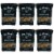 Jack Daniel's Whiskey Barrel Smoking Oak Wood Chips, 180 Cubic Inches (6 Pack) Perspective: front