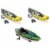 Intex 2-Person Inflatable Kayak w/ Oar & Pump 2 pack & 1-Person Inflatable Kayak Perspective: front