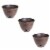 Liberty Garden Banded High Density Resin Hose Holder Pot with Drainage (3 Pack) Perspective: front