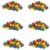 Intex 100-Pack Large Plastic Multi-Colored Fun Ballz For Ball Pits (6 Pack) Perspective: front