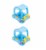 Intex Baby Float Inflatable Swimming Pool Kiddie Tube Raft (2 Pack) Perspective: front