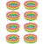 Intex 34in x 10in Sunset Glow Soft Inflatable Baby/Kids Swimming Pool (8 Pack) Perspective: front