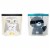 3 Sprouts Canvas Storage Bin and Toy Basket for Baby & Toddlers, Owl & Raccoon Perspective: front