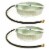 Little Giant 13-Quart Galvanized Steel Ever Full Pet Water Bowl Dish (2 Pack) Perspective: front