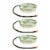 Little Giant 13-Quart Galvanized Steel Ever Full Pet Water Bowl Dish (3 Pack) Perspective: front
