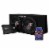 MTX 12 Subwoofer Enclosure and Amplifier with QPower Super Flex Wiring Amp Kit Perspective: front