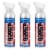 3 Pack 10L Boost Oxygen Stars and Stripes Pure Canned Oxygen Canister, Natural Perspective: front