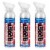 3 Pack 10L Boost Oxygen Stars and Stripes Pure Canned Oxygen Canister, Natural Perspective: front