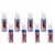 8 Pack 10L Boost Oxygen Stars and Stripes Pure Canned Oxygen Canister, Natural Perspective: front