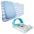 Comfy Floats No Inflate Water Lounger Pool Float & 13 Ft Misting Party Platform Perspective: front