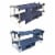 Disc-O-Bed XL Cam-O-Bunk and Youth Kid-O-Bunk Benchable Double Cot (2 Pack) Perspective: front