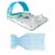 Comfy Floats 13 Foot Misting Platform & Comfy Floats Single Person Saddle Float Perspective: front