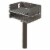 Pilot Rock Q-20 B2 Single Commercial Grade 20 Inch Park Style Charcoal Grill Perspective: front