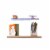 Willow & Grace Amanda 36 Wall Mount Shelves (2 Pack) with Amanda 24 Shelves Perspective: front