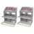 Brower 404B Galvanized Steel 4 Hole 20 Bird Nest Chicken Brooding Box (2 Pack) Perspective: front
