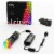 Twinkly Strings App-Controlled Smart LED Christmas Lights 100 Multicolor(2 Pack) Perspective: front