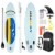 Ancheer 10 Foot Inflatable Stand Up Paddle Board w/ Accessories and Bag, Yellow Perspective: front