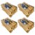 TimberTote Natural Hardwood Mix Firewood Bundle for Fireplace & Firepit (4 Pack) Perspective: front