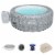 Bestway SaluSpa AirJet Inflatable Hot Tub and PureSpa Removable Spa Seat Perspective: front
