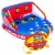 Airhead Patriot 3 Person Chariot Style Tube with SPORTSSTUFF 4K Booster Ball Perspective: front