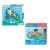 Aqua Leisure Campania Inflatable 2in1 Float, Floral & SwimSchool Baby Boat Float Perspective: front