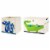 3 Sprouts Storage Bin Box, Blue Snake & Toy Chest Bin for Playroom, Crocodile Perspective: front