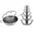 NutriChef Stainless Steel Nonstick Cooking Wok with Food Prep Mixing Bowl Set Perspective: front