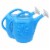 Union Products Plants & Garden 2 Gal Plastic Watering Can, Caribbean Blue, 2 Ct Perspective: front