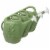 Union Products Plants & Garden 2 Gal Plastic Watering Can, Sage Green, 3 Ct Perspective: front