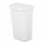 Sterilite 11.3 Gal Lift Top Lid Wastebasket Kitchen Trash Can, White (12 Pack) Perspective: front