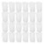 Sterilite 11.3 Gal Lift Top Lid Wastebasket Kitchen Trash Can, White (24 Pack) Perspective: front