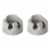 Bumbo Infant Soft Foam Floor Seat with 3 Point Adjustable Harness, Gray (2 Pack) Perspective: front