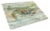 Carolines Treasures SC2015LCB Crab a leg up Sunset Glass Cutting Board Large Perspective: front