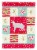 Carolines Treasures CK5692CHF 28 x 0.01 x 40 in. Russian White Black No.2 Cat Love Canvas Hou Perspective: front