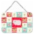Carolines Treasures  CK5430DS812 Merino Guinea Pig Love Wall or Door Hanging Pri Perspective: front