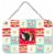 Carolines Treasures  CK5433DS812 Sheba Guinea Pig Love Wall or Door Hanging Prin Perspective: front