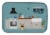 Carolines Treasures CK7714DDM Cream French Bulldog Kitchen Scene Dish Drying Ma Perspective: front