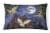Carolines Treasures  PRS4051PW1216 Halloween Owl Express Canvas Fabric Decorativ Perspective: front