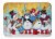 Carolines Treasures  PJH3002RUG Snowmen Strike up the Band Machine Washable Memo Perspective: front