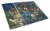 Carolines Treasures PTW2073LCB 4th of July at Grandpa's USA Glass Cutting Board Perspective: front