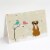 Christmas Presents between Friends Boxer - Flashy Fawn Greeting Cards and Envelo Perspective: front