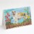 Irish Wolfhound Spring Greeting Cards and Envelopes Pack of 8 Perspective: front