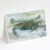 Crab a leg up Watercolor Greeting Cards and Envelopes Pack of 8 Perspective: front